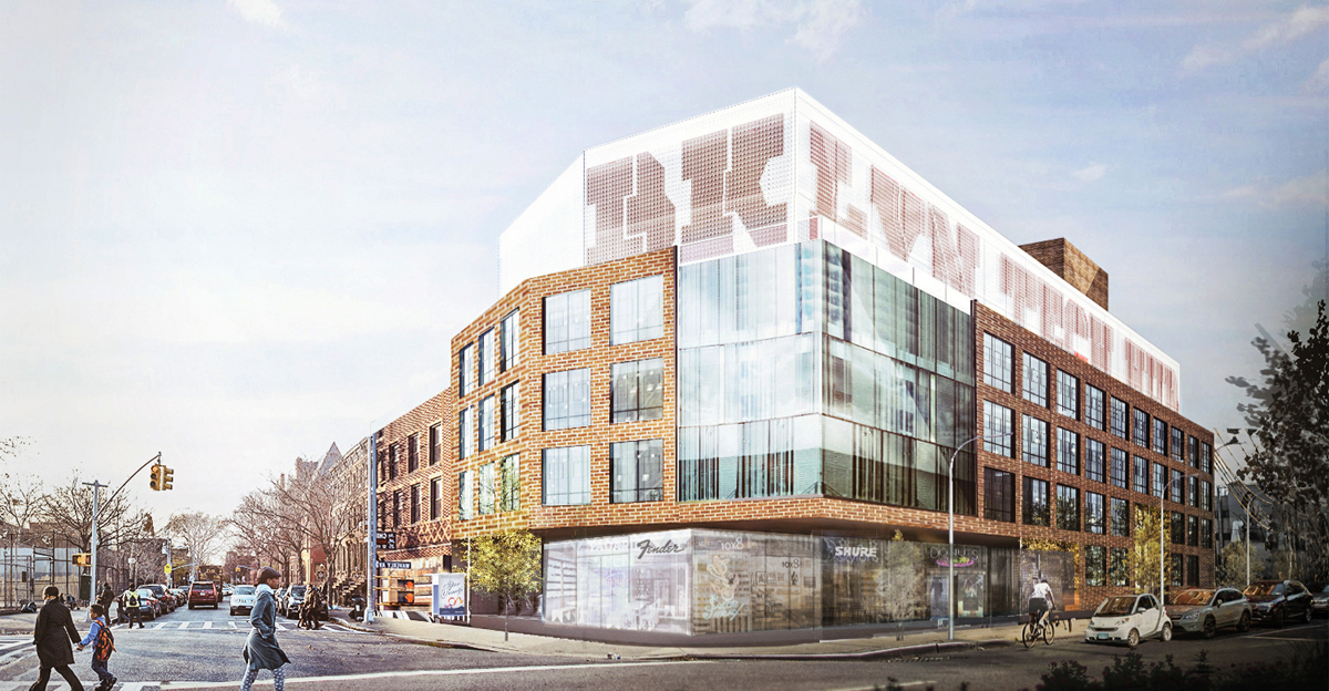 Flushing Avenue Project - Exterior Render